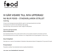 Tablet Screenshot of food.se
